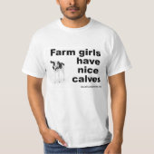 T-shirt MPF-NiceCalves-Blanc (Devant)