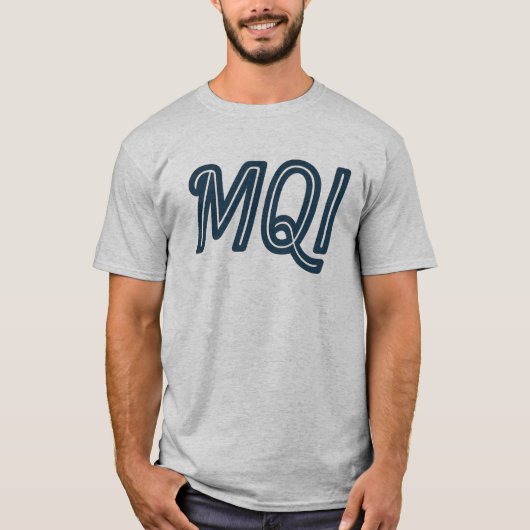 T-shirt MQI Manteo NC - Code d'aéroport - Outer Banks Avia (Devant)