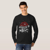 T-shirt Mr And Mrs Claus Santa Hat Diamond Funny (Devant entier)