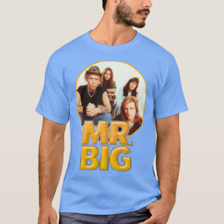 T-shirt Mr Big Band Eric Martin Patorpey Billy Sheehan Pau