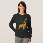 T-shirt Mr. Deer Graphic – Rustic Woodland Style (Devant entier)
