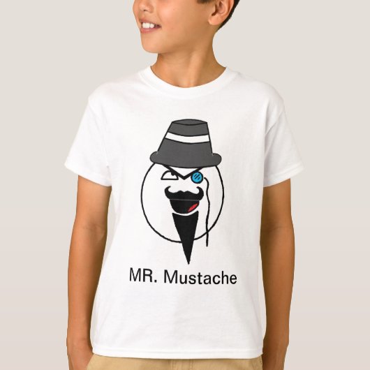 T-shirt MR. Mustache (Devant)