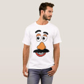 T-shirt Mr Potato Funny Cartoon Face (Devant entier)