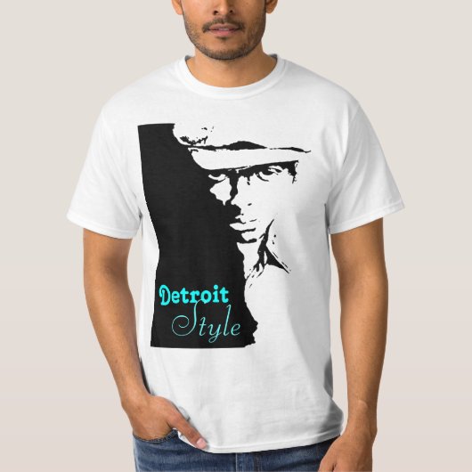 T-shirt Mr.Smooth33, Detroit, style (Devant)