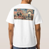 T-shirt MrBeats Amedeus en tant qu'Oncle Sam (Dos)