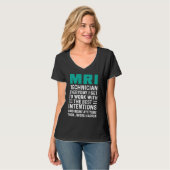 T-shirt MRI Technician Work Tech Technologist (Devant entier)