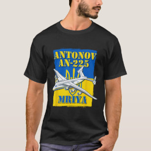 T-shirt Mriya Antonov An-225 Ukraine Avion Ukrainien Ai