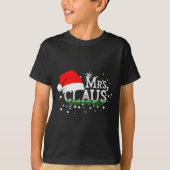 T-shirt Mrs Claus Christmas Couples Matching Her Xmas Paja (Devant)