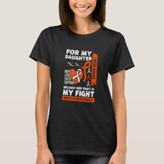 T-shirt MS Apparel Fight Daughter Scoliosos survivant