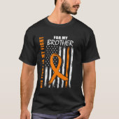 T-shirt MS His Fight Is My Fight Brother Multiple Sclerosi (Devant)