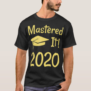 T-shirt MS Masters Degree Funny Cadeau