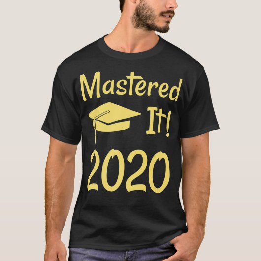 T-shirt MS Masters Degree Funny Cadeau Premium (Devant)