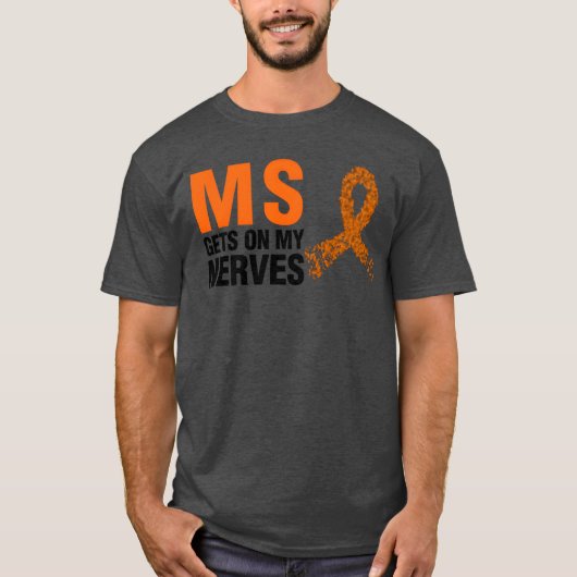 T-shirt MS m'énerve ami (Devant)