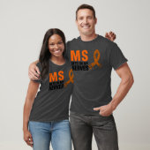 T-shirt MS m'énerve ami (Unisexe)
