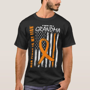 T-shirt MS Son combat est mon grand-mère de combat Scleros