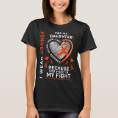 T-shirt MS Venin Apparel Fight Daughter Multiple Sclerosis (Devant)