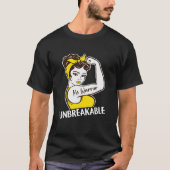 T-shirt MS Warrior Incassable Multiple Sclerosis Awards (Devant)