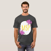 T-shirt msp violet (Devant entier)