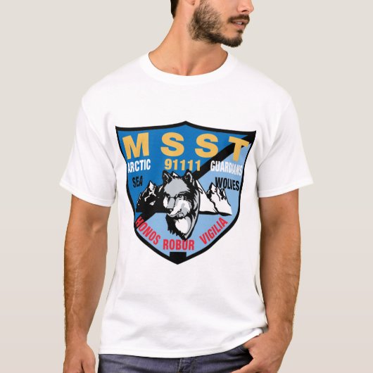 T-shirt MSST Anchorage (U.S. Coast Guard) (Devant)