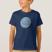 T-shirt MST3K Moon (Marine) (Devant)