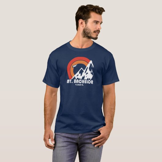 T-shirt Mt. Bachelor Sun Eagle (Devant entier)