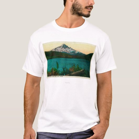 T-shirt Mt. Capot de lac perdu, ORMt. Capot, OU (Devant)