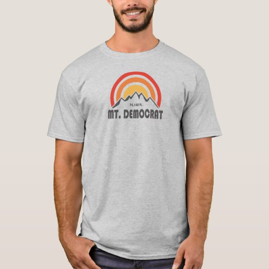 T-shirt Mt. Democrat (Devant)