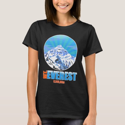 T-shirt Mt Everest escalade Cool et randonnée (Devant)