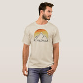 T-shirt Mt. Haleakala Retro (Devant entier)