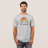 T-shirt Mt. Hunter Alaska Retro (Devant entier)