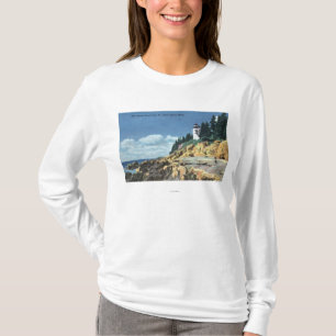 T-shirt Mt. L'Île déserte, phare bas de tête de port