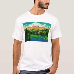 T-shirt Mt Rainier du lac Tipsoo au col Chinook