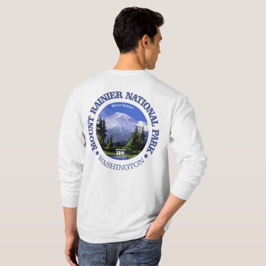T-shirt Mt Rainier NP (Dos entier)