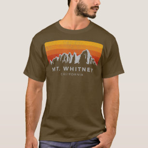 T-shirt Mt Whitney California Sunrise