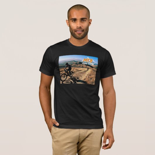 T-shirt MTB Uphill Riding 2 (Devant entier)