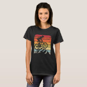 T-shirt Mtb Vélo De Montagne (Devant entier)