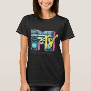 T-shirt Mtv Boombox Distressed.png