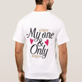 T-shirt Mu one only  (Dos)