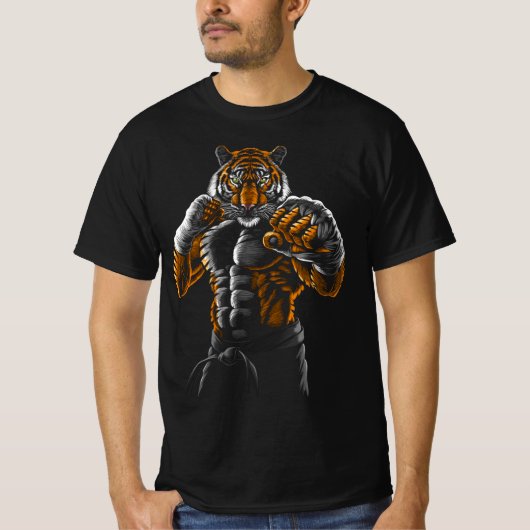 T-shirt Muai Thai Tigre (Devant)