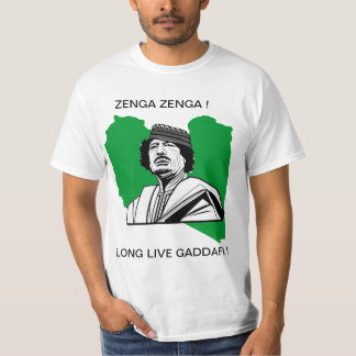 T-shirt Muammer Kadhafi