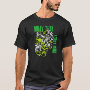 T-shirt Muay L'Astronaut Alien Thaïlandais, Mixed martial 