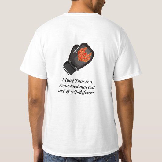 T-shirt Muay Thai (Dos)