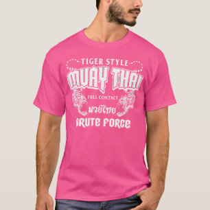 T-shirt Muay Thai Brute Force entraînement Mixed martial a