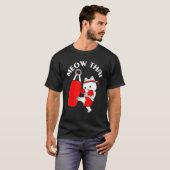 T-shirt Muay Thai Cat Meow Thai (Devant entier)