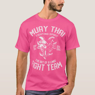 T-shirt Muay Thai Dragon Thai Boxing Et Kickboxing