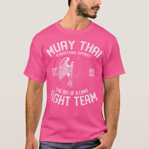 T-shirt Muay Thai Eagle Fight Team Nak Muay Kickboxing