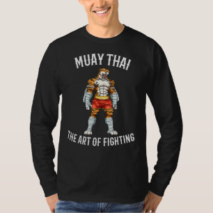 T-shirt Muay Thai Et Thai Boxe Forte Tigre