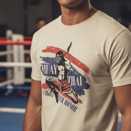 T-shirt Muay Thai - Fight With Honor