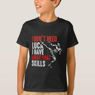 T-shirt Muay Thai Fighter Pour Hommes Papa Boys Thai Kickb