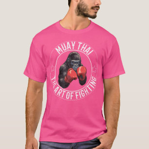 T-shirt Muay Thai Gorilla Art Of Fighting Thai Boxing